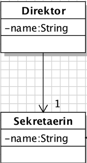 Beispiel für eine 1-Assoziation