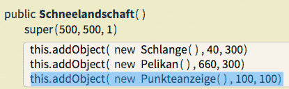 Screenshot: Konstruktor der Weltklasse, fügt Punkteanzeige-Objekt hinzu